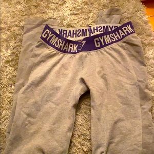 OG flex gymshark with purple (indigo) waist band
